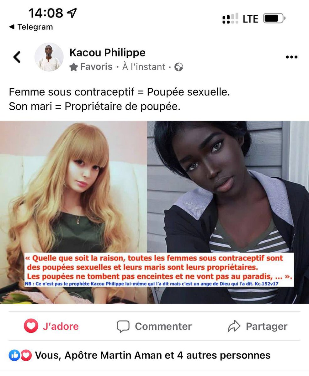 Nguimbi2david's tweet photo. Tout propriétaire de cette abomination n’ira pas au ciel. https://t.co/20sTDRZjjH