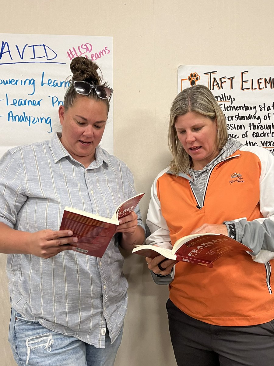 MajaliseTolan's tweet photo. Fearless Schools sets the stage for the human work that happens in our schools daily. Teaching, leading, and supporting are never easy. They are fearless. #LCSDlearns #CLSinspires @CreativeLdrSol @DouglasReeves https://t.co/K3IlIyiYl9