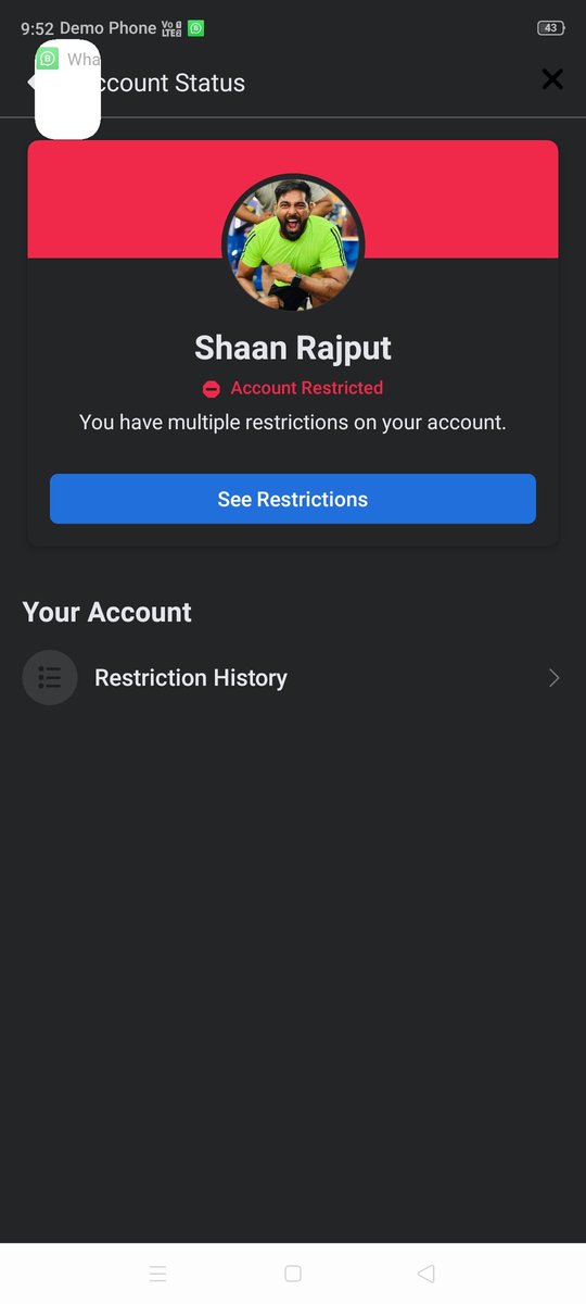 Shaan_Rajput_'s tweet photo. @facebook @MetaNewsroom
Facebook keeps blocking again & again
Again again my account banned with out giving proper reason
Is this reason we wrote Hindi & English together you guys decide it is against your policy #Facebookboycott https://t.co/TsMaih27Lr