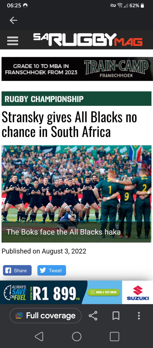 KarooWorld's tweet photo. #stransky
Arrogance goes before a fall...
Did this talkative chap get any predictions even close during Welsh tour?
Playing #rugby seems to befuddle people's thinking.
I'll take him a public wager.
#All_Blacks win 1st test by 12+ 😉 https://t.co/oYkamPe6Ef