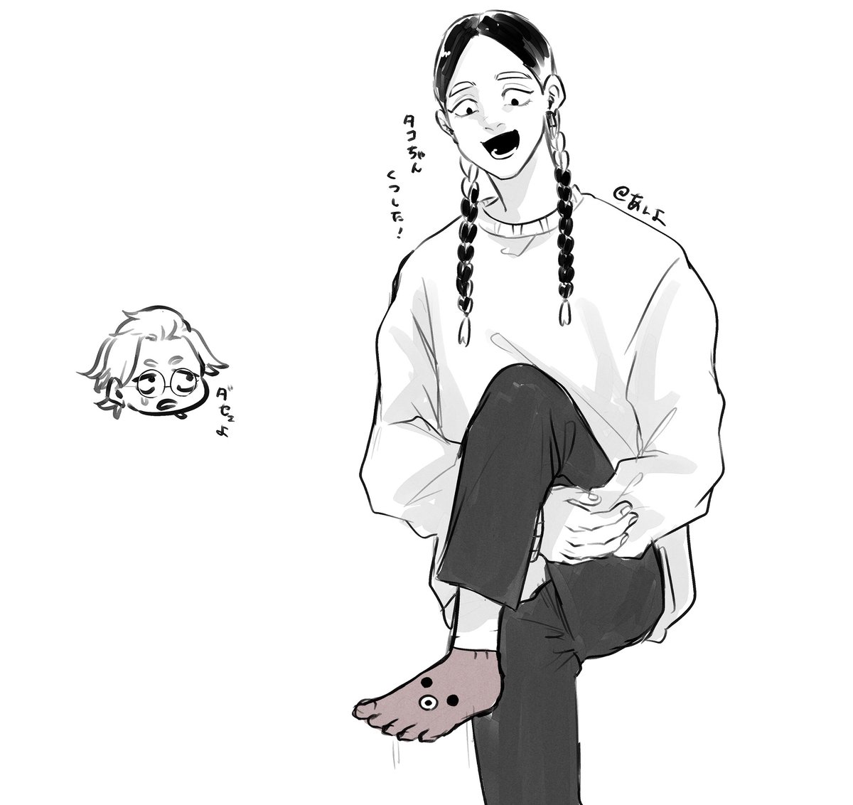 昼ラクガキ🧦 