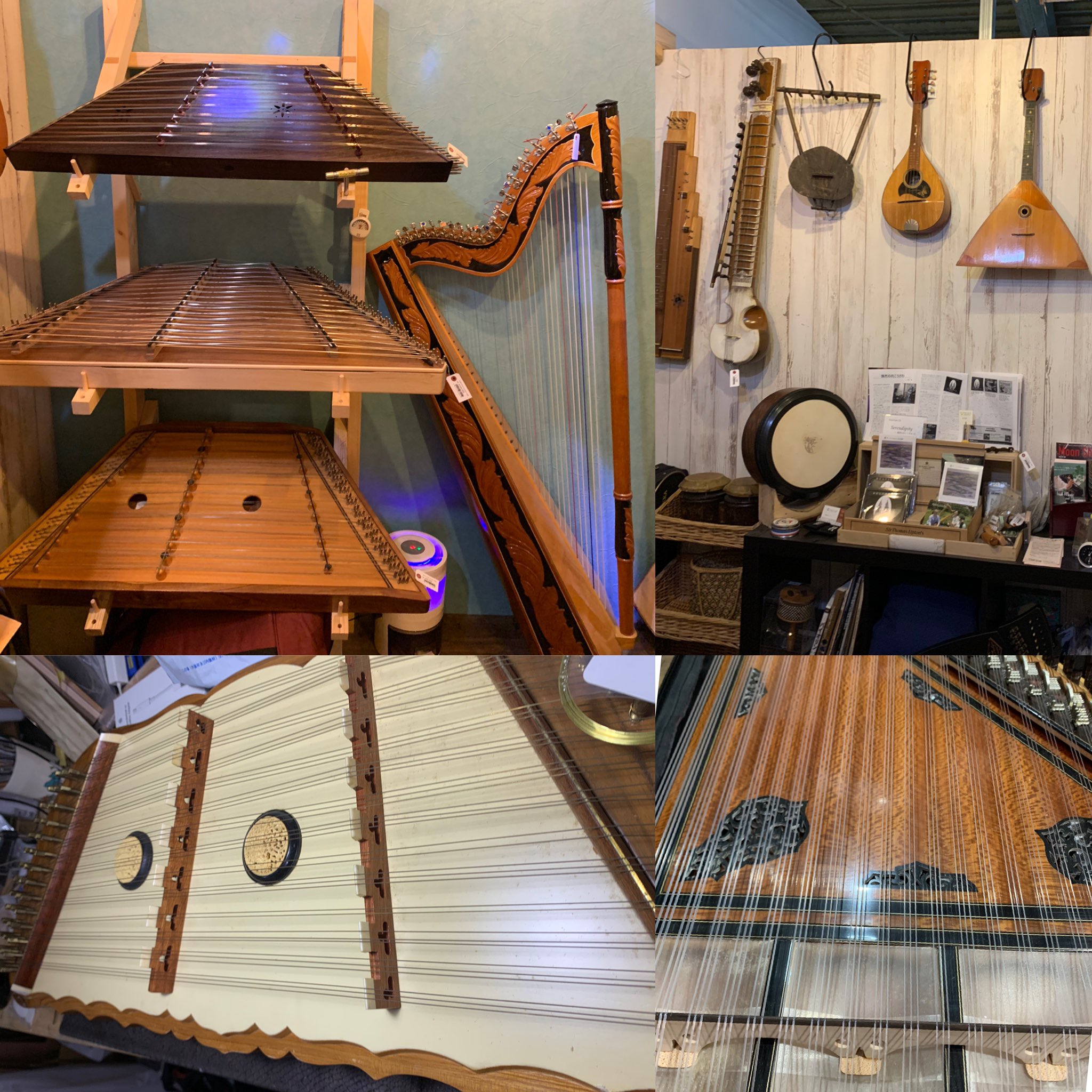 Dusty Strings社製 ハンマーダルシマー ハンマーハープ