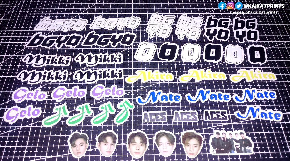 kaikatprints's tweet image. CUSTOMIZED BGYO Diecut Stickers for as low as Php 60.00

Send us a message for inquiries.

#BGYO #stickers #customizedstickers #printshop #kaikatprints