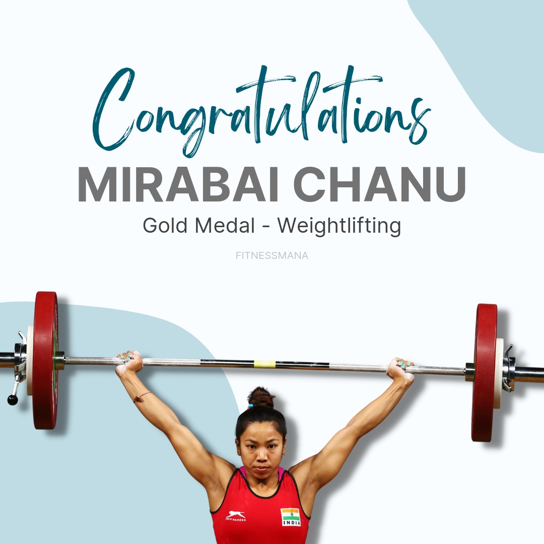 You make us proud!🏆
#CommonwealthGames2022 #MirabaiChanu

Keep Shining!🌟
#India #CWG2022 #FitnessMana #CelebrateFitness #Fitness #Health #Games #Indian #ProudIndian #HarGharTiranga