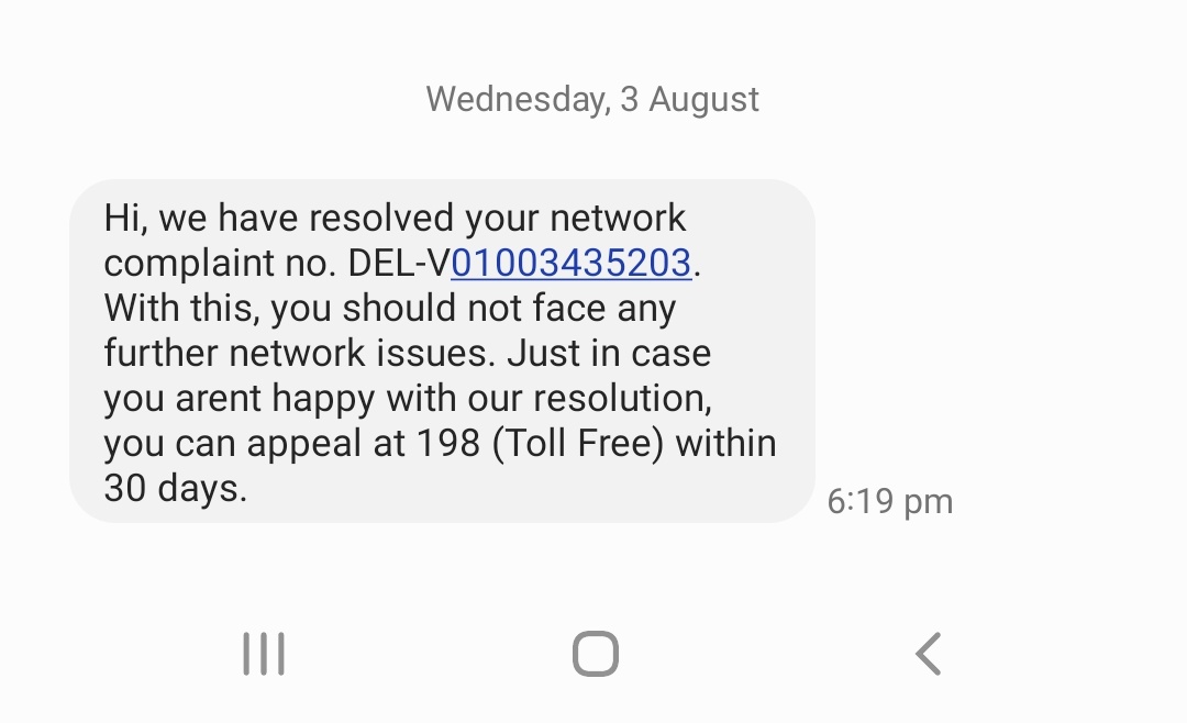 Tushar_onelife's tweet photo. @ViCustomerCare close the prob. Without solveing it still i am faceing same issue before atleast internet working outside but now forget abt inside home else of that outside stops working even after network bars still internet not working https://t.co/HjIDFS4vBm