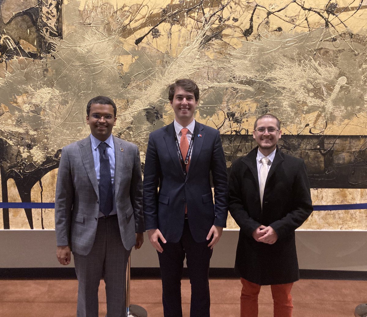 Today I met with <a href="/_uditsinghal/">Udit Singhal</a> (🇮🇳) and Lester Vargas (🇵🇪), 2 of the 17 outstanding #SDGYoungLeaders from across various sectors, recognized for their agency, courage and ingenuity in finding lasting solutions to the world’s greatest challenges. I believe in #YouthEmpowerment!🇺🇳