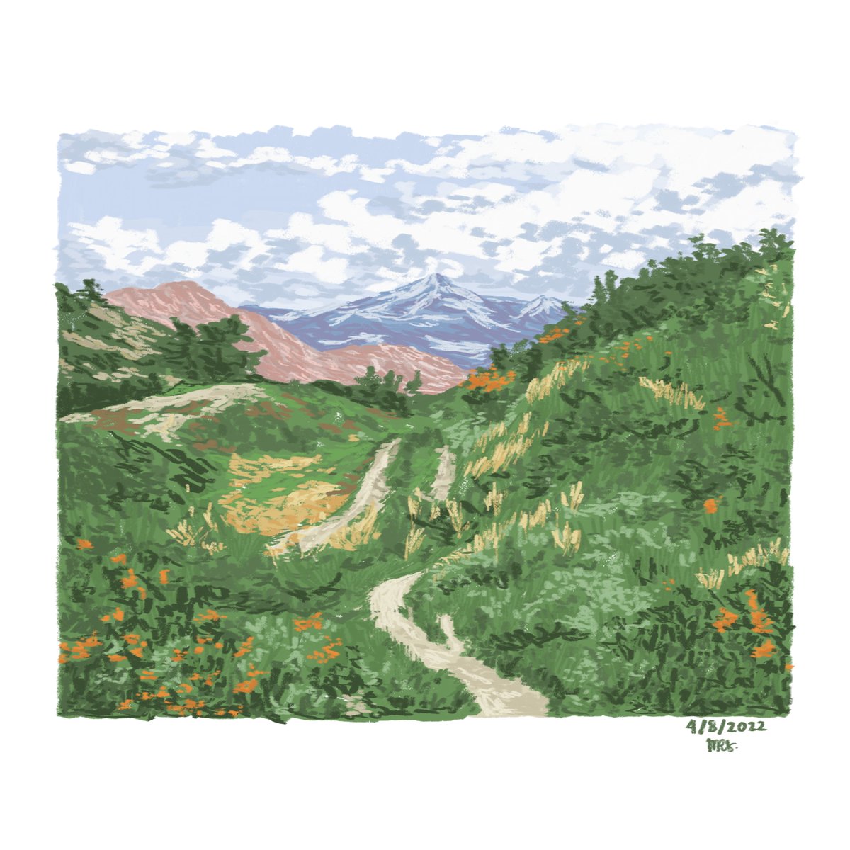springwsh's tweet image. back to doing landscape 🏞️