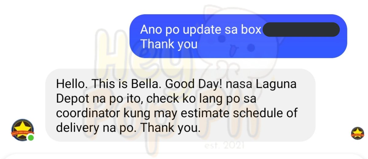 heypop_ph's tweet photo. #HeyPopPHUpdates

📦 BOX 7
Waiting na lng po madeliver sa aming ph address.

-sorry po for the delays :( https://t.co/5KaPK5gv3C
