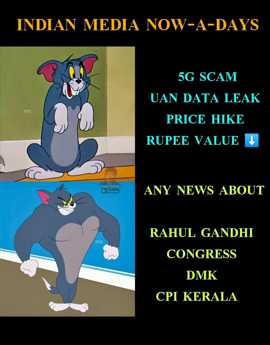 IYarrrr's tweet photo. And we still believe this media would talk about #5GSpectrumscam #5G_Scam_Bjp
#BlameBjp https://t.co/wz8rly8eyF
