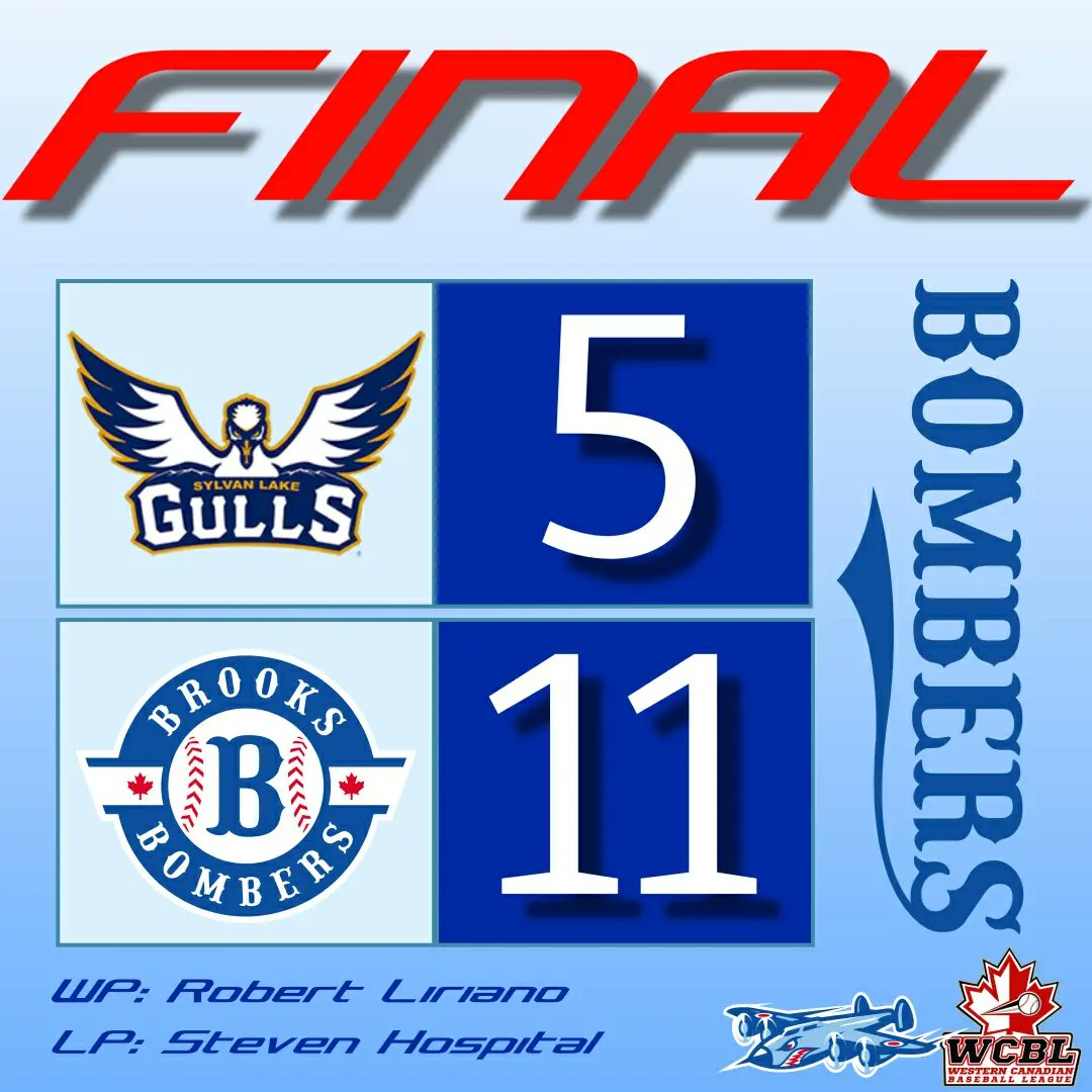BOMBERS WIN!! 
Combined with a Lethbridge loss,  #BomberNation is heading to the Playoffs for the first time in Franchise History!!! LET'S GO!!!
<a href="/CityofBrooks/">City of Brooks</a> <a href="/CountyofNewell/">County of Newell</a> <a href="/BrooksBulletin/">Brooks Bulletin</a> <a href="/wcbleague/">The WCBL</a> <a href="/ABDugoutStories/">ABDugoutStories</a>
