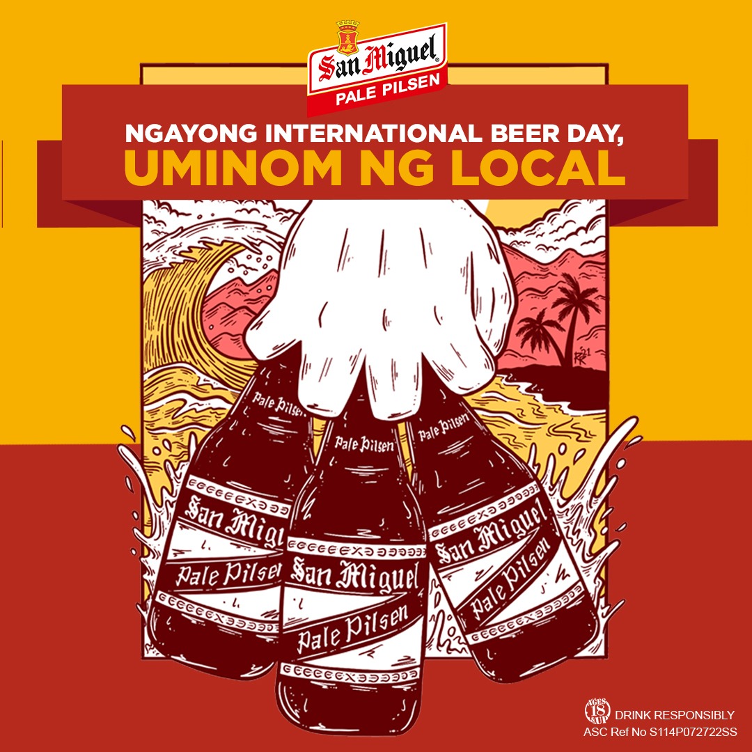 PalePilsenSMB's tweet photo. Sa dami ng pwedeng inumin ngayon, piliin ang classic na sarap ng San Miguel Pale Pilsen! #InternationalBeerDay #BeerCall #SarapLagingKasama
Artwork by Raco Ruiz https://t.co/OiejCrFl09
