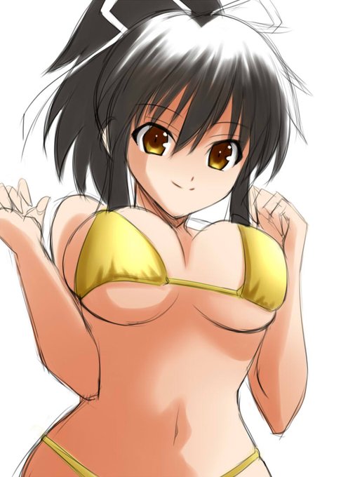 はみ乳の日…なので今日のイタズラ描きは閃乱カグラの飛鳥
#はみ乳の日 