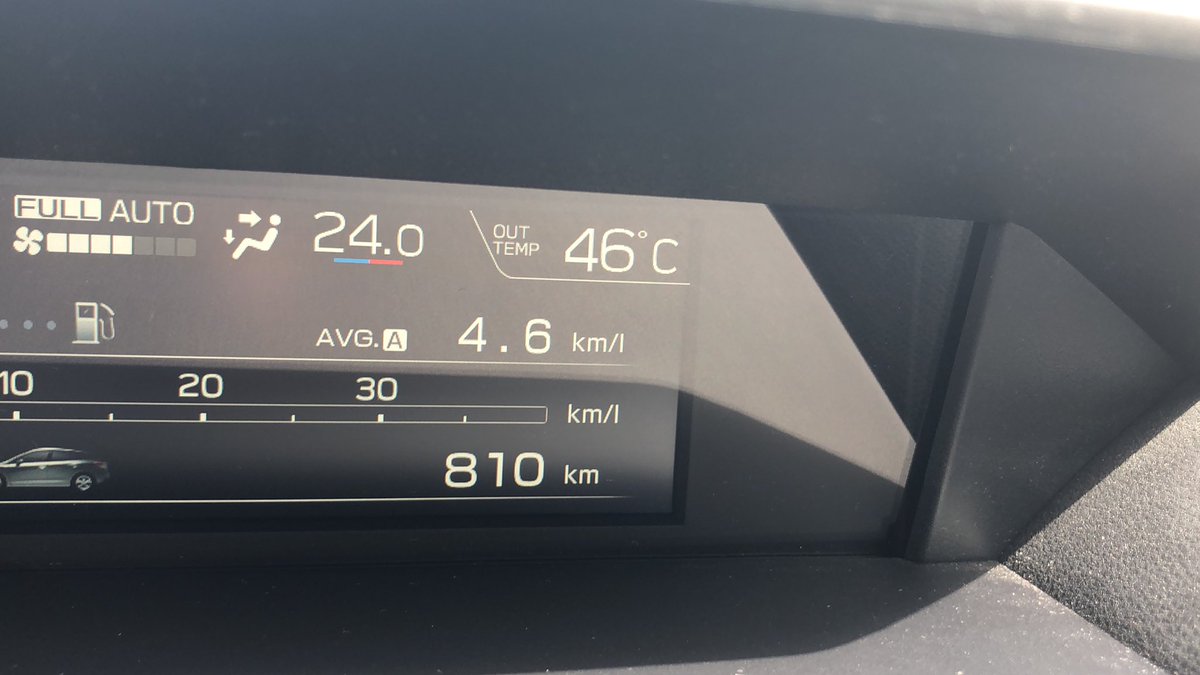 JQ3BGL's tweet photo. 和歌山県で給油後
車外気温46℃
やばい🥵‼️ https://t.co/MyMULnQi5P