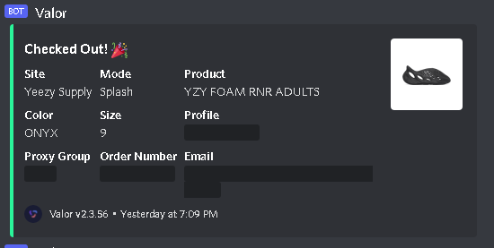 justinmarko's tweet image. First YS day was pretty bummed but ill take what they will give  me,
@notify 
@ValorAIO 
@LiveProxies 
@CometProxies 
@Jannnounts 
@VanishedIO 
@KickzNBrickz