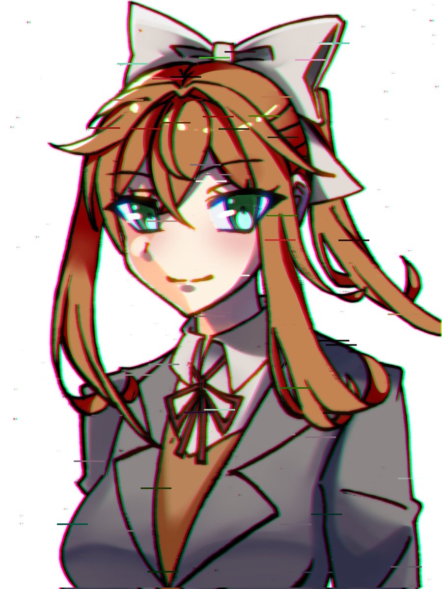 Monika #EnaJoelg #DDLC #Virus_R #R型病毒#fnfmod #godverse