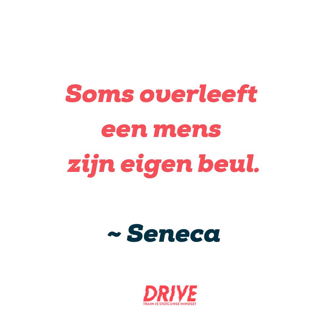 Bedenk jij vaak doemscenario’s voor iets wat nog komen gaat? 
Dit soort ideeën zijn als je eigen beul.
Je kunt deze beul overleven door de stoïcijnse mindset te trainen. Je leert angst te voelen, maar je kiest ervoor om niet mee te gaan in die eerste impuls.