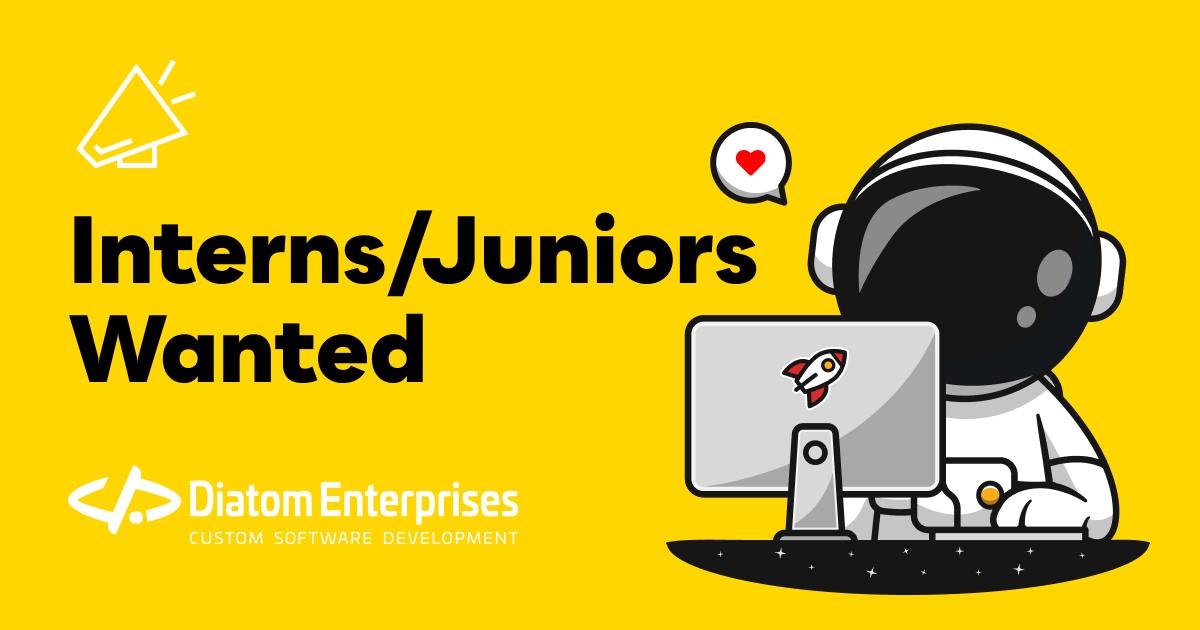 diatoment's tweet photo. We are hiring Interns/Juniors!

✨Tech stack: C#, MS SQL, and Angular/React/Vue✨

Diatom offers a stable entry-level role with a great learning curve and participation in exciting projects! 

Learn more and apply here: https://t.co/OieATsYMom

#customsoftwaredevelopment #hiring https://t.co/eMNzzcbrEY