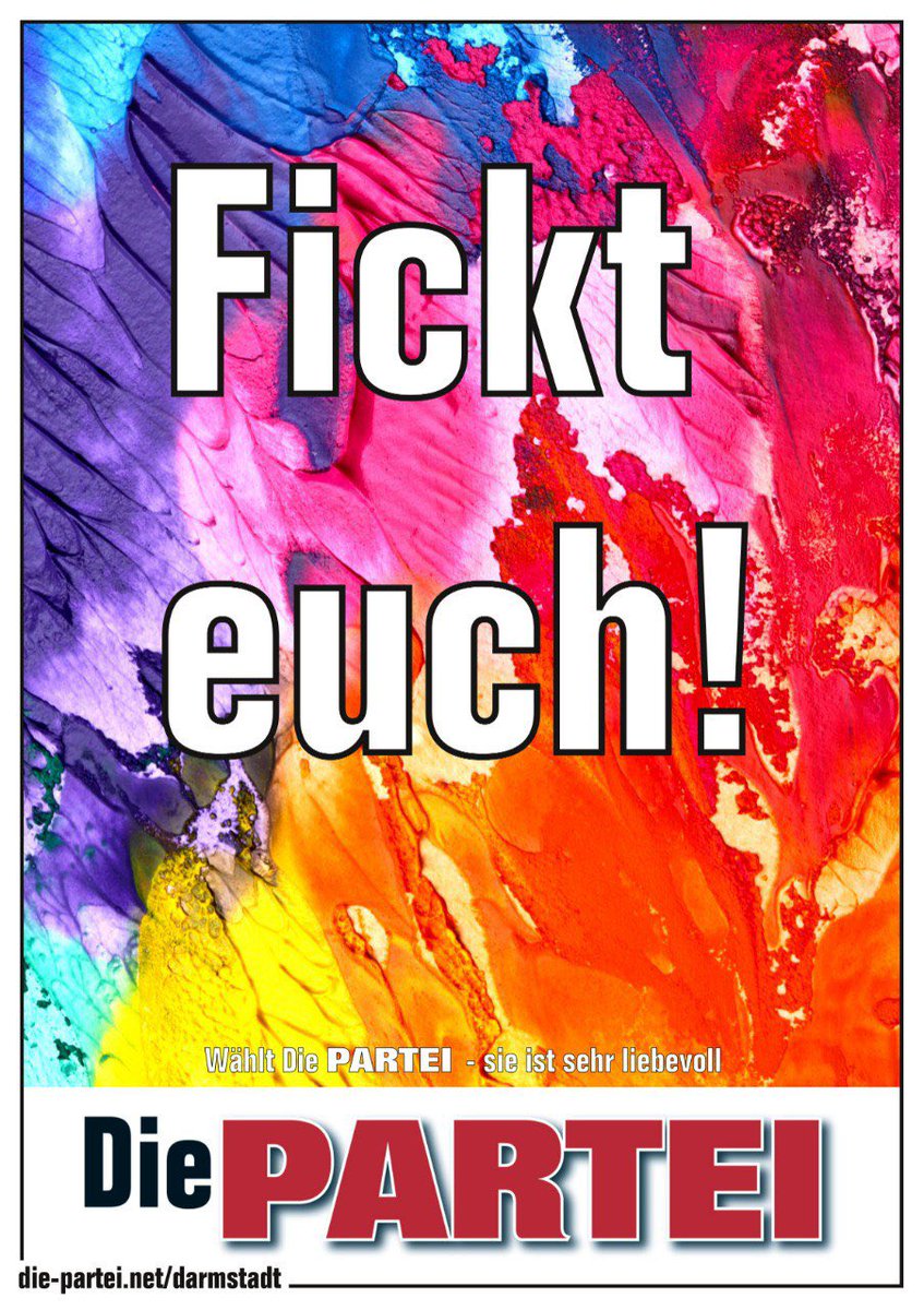 Am 20.08. ist der @CSD_Darmstadt. Wir sind mit einem eigenen LKW dabei. Kommt alle. Und Fickt euch! @vielbunt