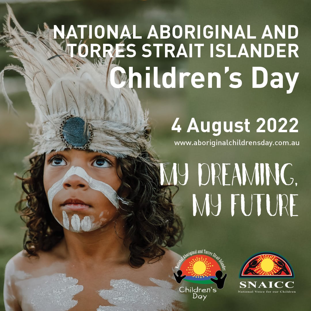 PACYPC's tweet image. This year's Aboriginal &amp;amp; Torres Strait Islander Children's Day theme of 'My Dreaming, My Future' celebrates the important role of culture, family, community and song-lines in strengthening children as they shape their own futures... #alwayswasalwayswillbe