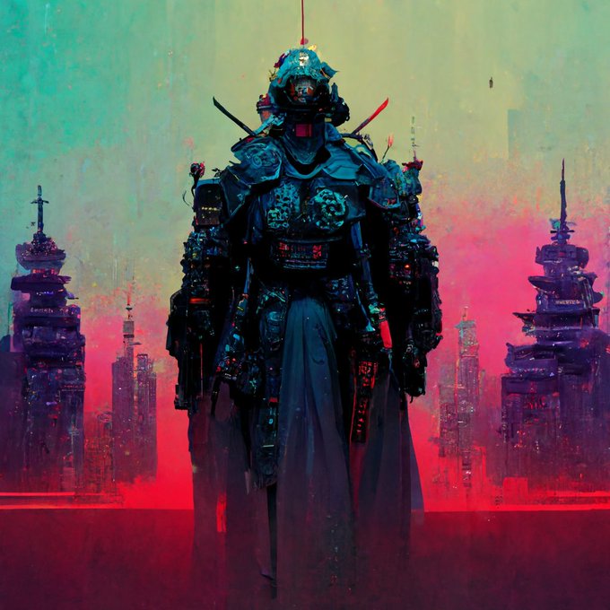 さっきのサイバーパンク三国志の拡大 ええやん・・・ 