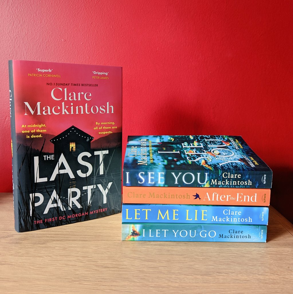 ChloeLS1's tweet photo. Book post 📮

Well that is some really exciting book post 🤩 thank you so much @claremackint0sh for signing all of these! I probably owe you a new pen. 

#TheLastParty #iseeyou #aftertheend #letmelie #iletyougo #claremackintosh #bookpost #bookmail #BookTwitter https://t.co/HTNo0BRLaO
