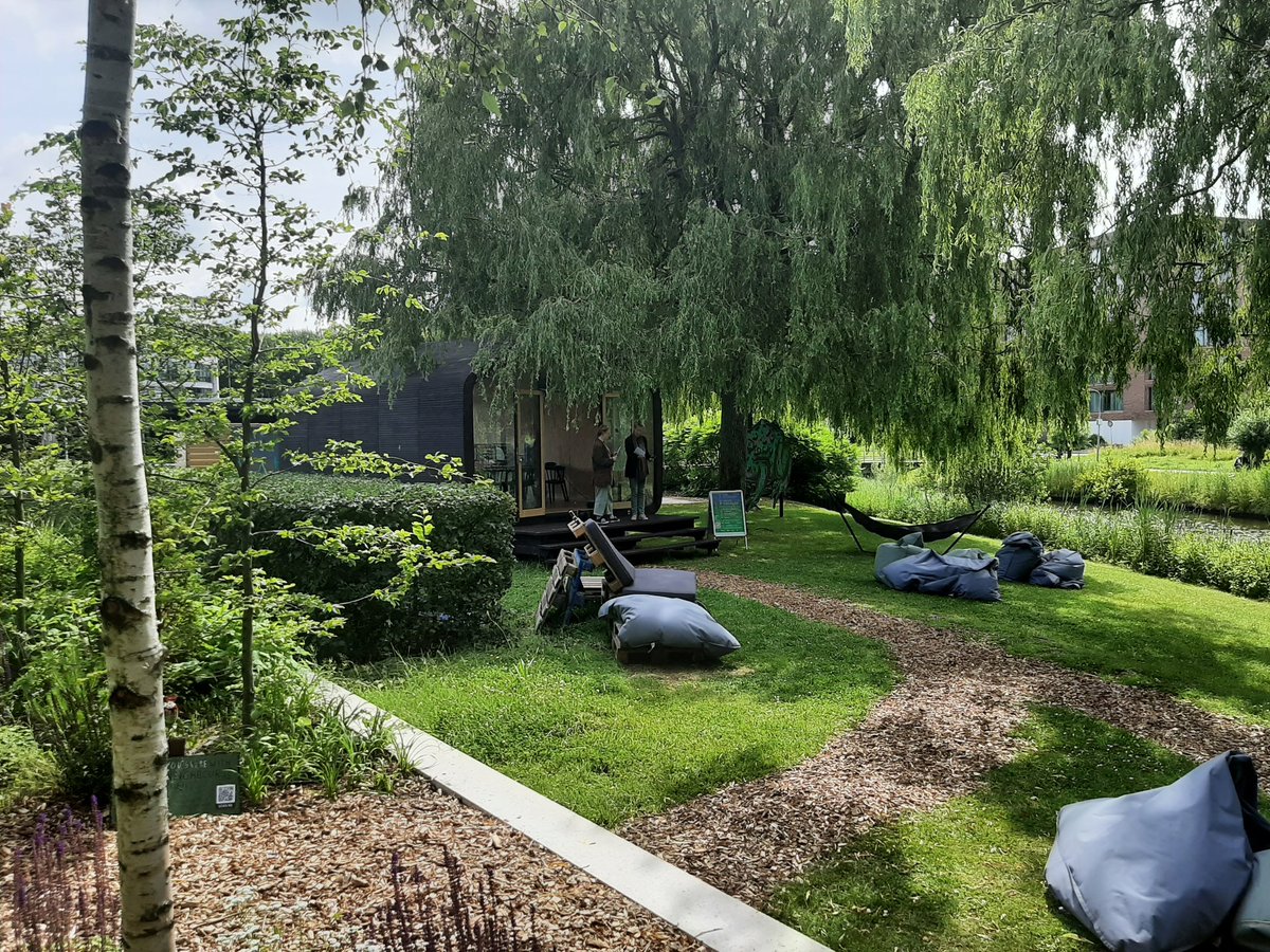 De #Fluistertuin aan de #Potmarge van en door <a href="/nhlstenden/">NHL Stenden</a> #arcadia 2022