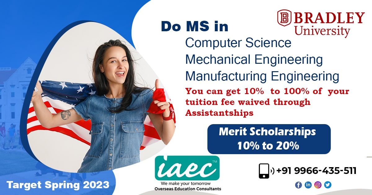 iaec_india's tweet image. 𝐵𝑟𝑎𝑑𝑙𝑒𝑦 𝑈𝑛𝑖𝑣𝑒𝑟𝑠𝑖𝑡𝑦 𝑜𝑓𝑓𝑒𝑟𝑠 ℎ𝑢𝑔𝑒 𝑠𝑡𝑖𝑝𝑒𝑛𝑑𝑠 𝑡𝑜 𝑙𝑒𝑠𝑠𝑒𝑛 𝑦𝑜𝑢𝑟 𝑡𝑢𝑖𝑡𝑖𝑜𝑛 𝑓𝑒𝑒 𝑏𝑢𝑟𝑑𝑒𝑛. 𝑆𝑜 𝐷𝑒𝑐𝑖𝑑𝑒 𝑡𝑜𝑑𝑎𝑦 𝑡𝑜 𝑎𝑝𝑝𝑙𝑦!
#studyinusa #Ms #mscomputerscience #globaleducationfair #mechanicalengineer #manufacturing