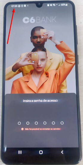 emersonsns's tweet photo. @C6Bank, erro no APP... não foi possível se conectar ao servidor... é complicado... desse jeito não dá pra depender desse banco... Sempre tem erro... https://t.co/WeL47NE0nx