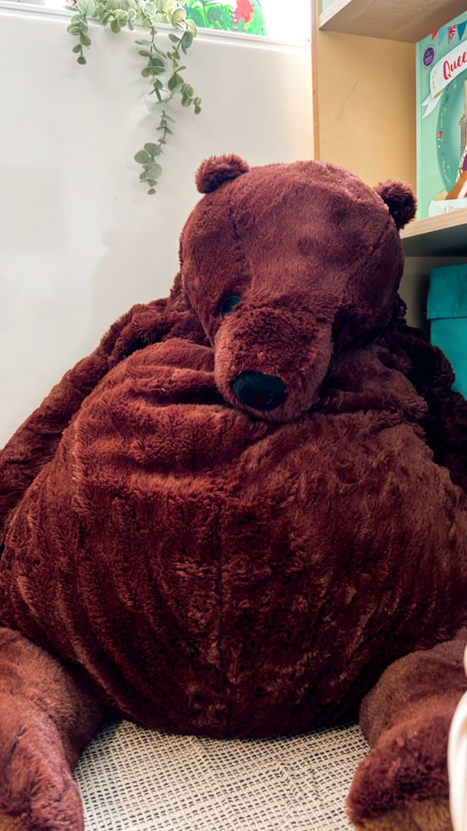 MissSHurst's tweet photo. Happy with my reading corner 🥰 

Featuring Bruno the bear 🐻🧸 https://t.co/513YvOfEEh
