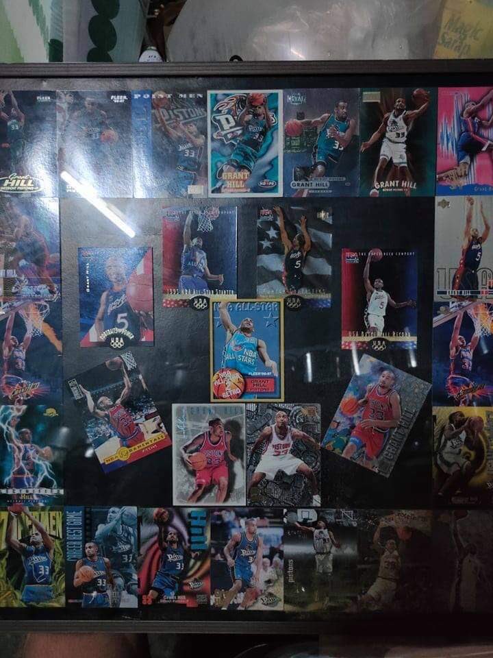 Here's my grandfather's Nba Card way back then. He idolized Grant Hill way back then as he always told me when i was a child. He gave this card to me for about a decade.. Good old days🥹 I miss my Grandpa so much 🕊❤️
<a href="/gangsterallstar/">GANGSTER ALL ★ STAR ギャングオールスター</a> 
#FourCardsGang
@0xRimuru_eth  
#VintageCard