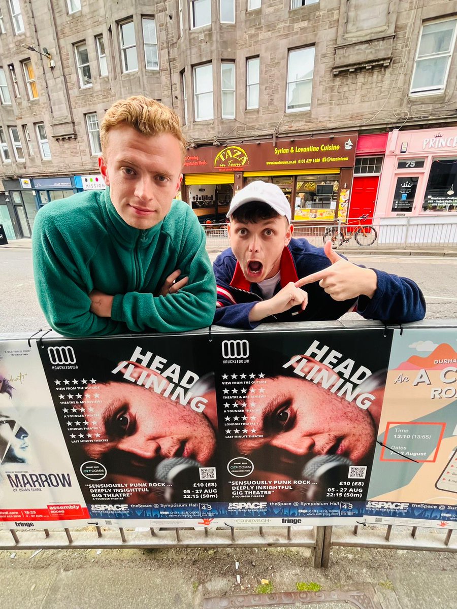 Today we officially open head/lining @thespaceUK!

Wishing @charheptinstall + team luck - can't wait to see you smash it 👏

Get your tix while you can at 🎟️tinyurl.com/HeadLiningFrin…