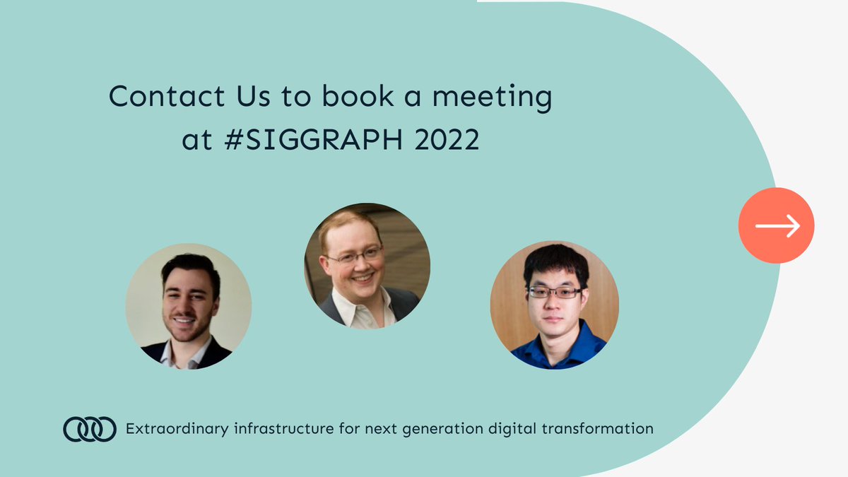 Are you looking to support #remote, #hybrid and #collaborative working? Several of the team will be onsite at #SIGGRAPH2022 - book at meeting during the show to find out how we can help you unlock secure, powerful technology for high frame rate graphics bit.ly/3PYTyY1