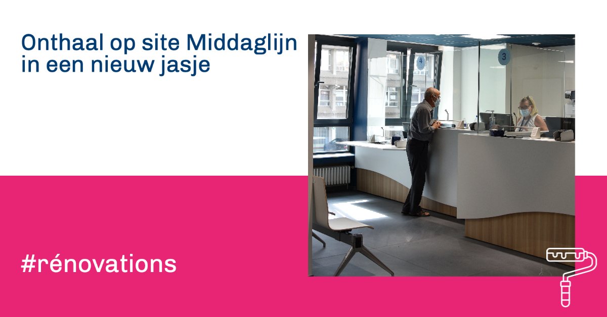Après plusieurs mois de travaux, nos équipes sont heureuses de vous recevoir dans la nouvelle zone d’accueil du site Méridien ! 🙌 Wist je dat de #vernieuwingen deel uitmaken van ons plan #SJ2024 waarbij we verschillende afdelingen en diensten op onze sites een make-over geven?