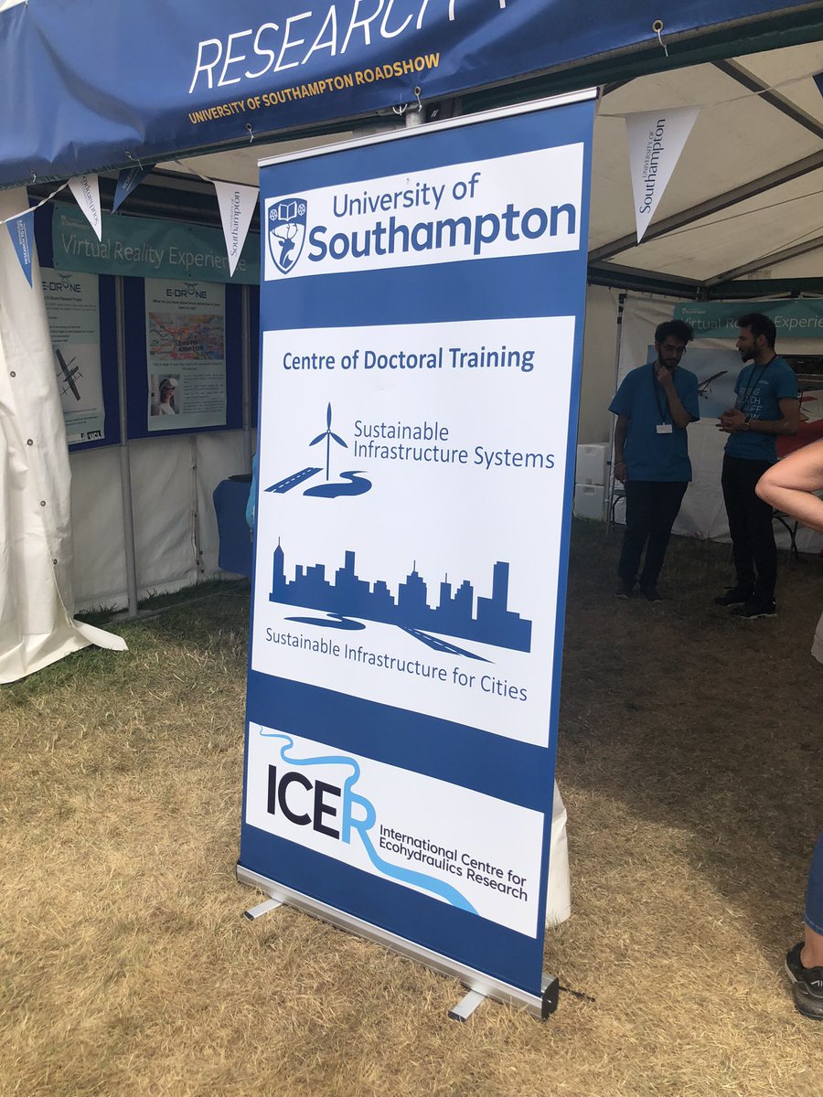 test Twitter Media - 📢CDT SIS and @UoS_ICER had a great time on 27th July with the #UoSRoadshow at the New Forest and Hampshire County Show @NewForestShow
🐟Engaging the public with their research, discussing the importance of rivers and aquatic life.
@Amelia_hol @Paul_Kemp_Fish @DrAVowles https://t.co/Ia0vBHAchS