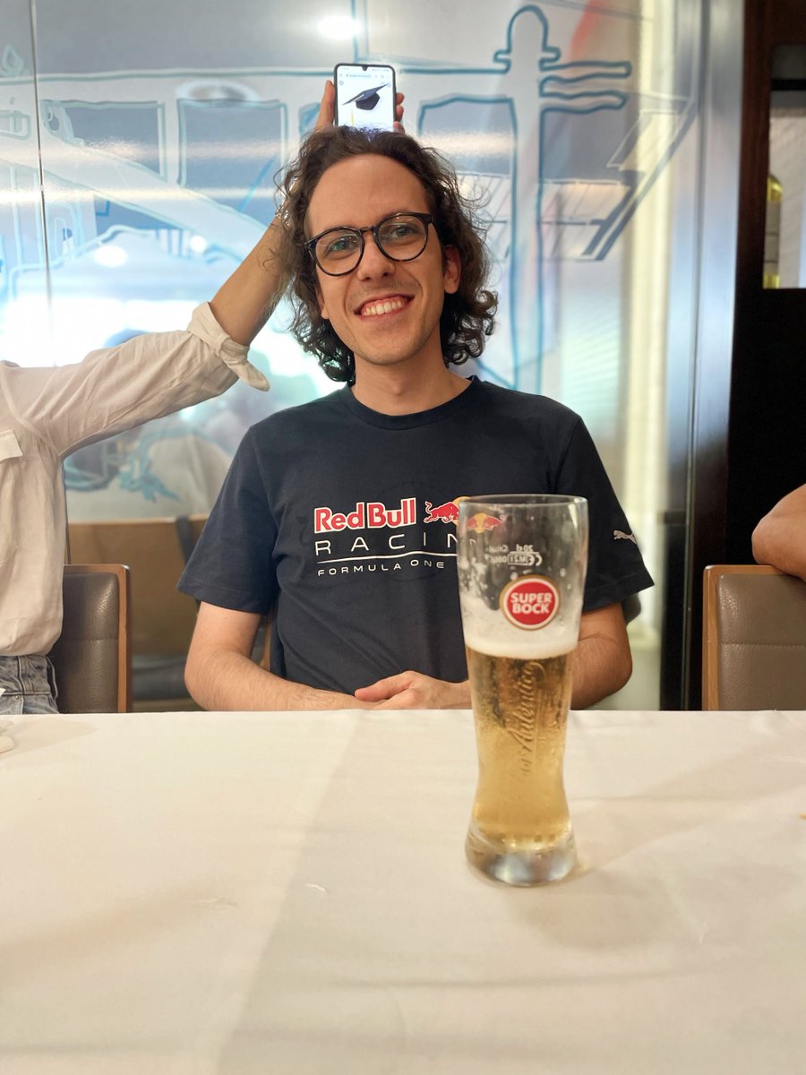 coletivstudio's tweet photo. This week we celebrated Filipe's perfect score for Balu, his internship project here at Coletiv. And, of course, his graduation from ISEP. 🍾 🎓

Congratulations, great things will come for you man! 🎉 https://t.co/3GdzGmb2K6