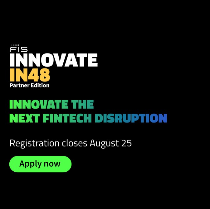 FISGlobal's tweet photo. FIS InnovateIN48 Partner Edition registration closes on August 25th. APAC start-ups, apply for one of three themes -
Data Innovation, Digital Assets, or AI in Fintech.
Register now: https://t.co/gdVy3SSweU
#InnovateIN48 #Ideathon #AIinFintech #DataInnovation #DigitalAssets https://t.co/Tu8d06nLCf