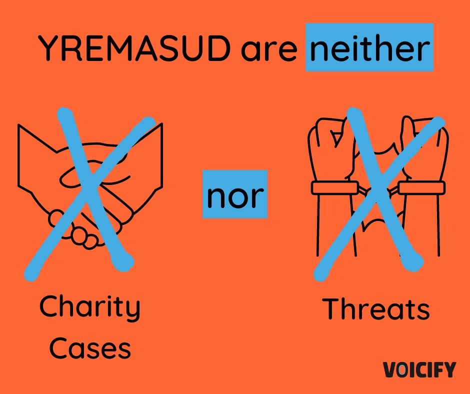 Voicify_EU's tweet photo. โ
#RECOMMENDATIONSRALLY
๐ฃ The criminalisation of YREMASUD* must stop! We are neither a threat nor a charity chase.
โ Authorities & CSOs that only offer responses to cover basic needs block equal participation.
๐๐ฝMore in #PartofEurope report: https://t.co/kCOvVW0Xb6 https://t.co/t4Vmyn2hHD