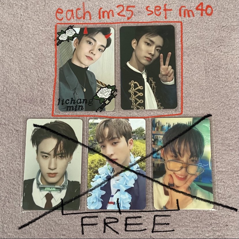 wts the boyz pcs #pasartbz #pasartheboyz
- postage rm8 wm, rm11-15 em
- can do fast postage 
- get discount if u buy a lot!
- all on hand ^___^