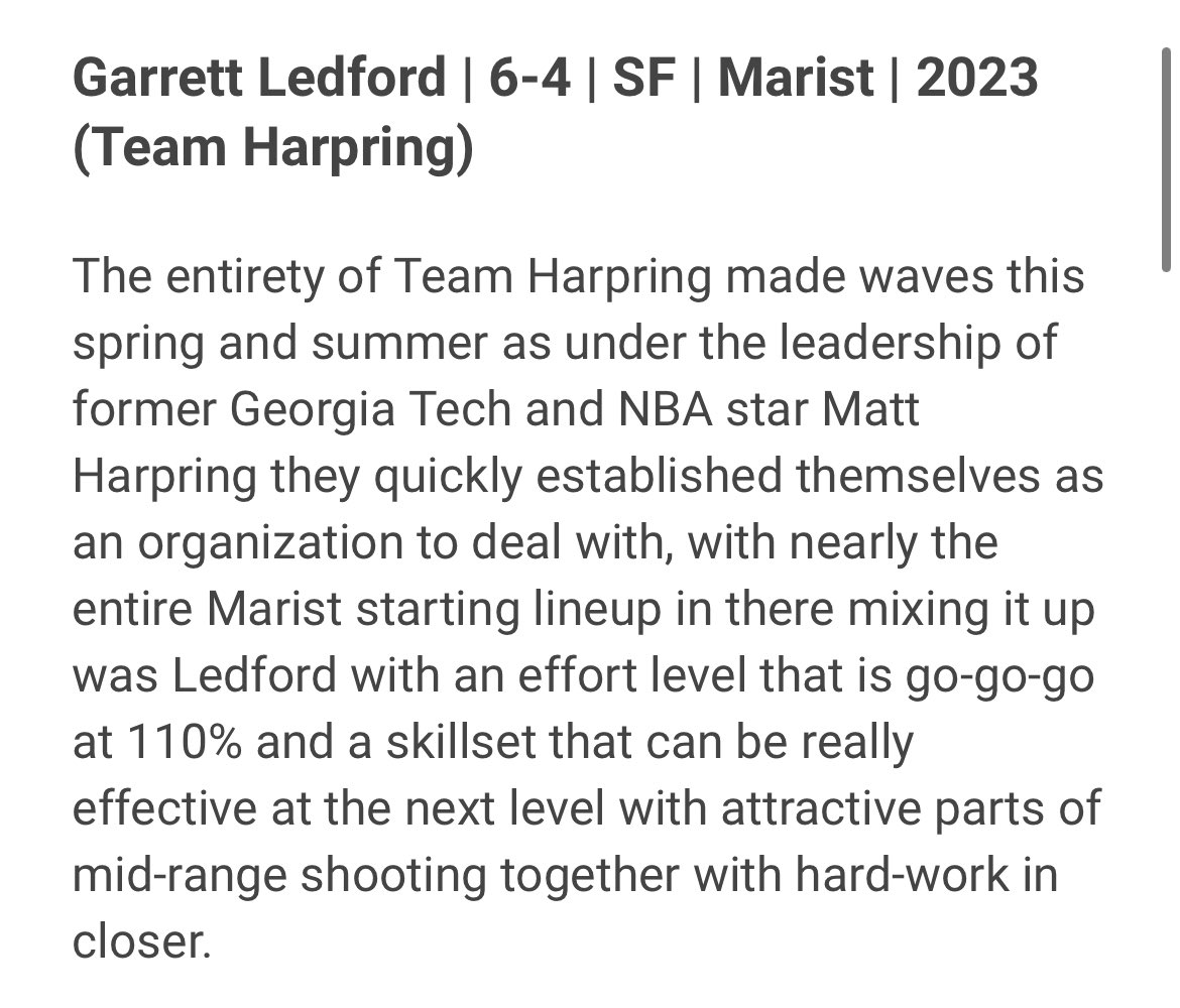 It was a great summer! @BracketSage 
<a href="/coachjbmarist/">coachjbmarist</a> 
<a href="/team_harpring/">Team Harpring</a> 
<a href="/WarEaglesBball/">Marist Boys Basketball</a>