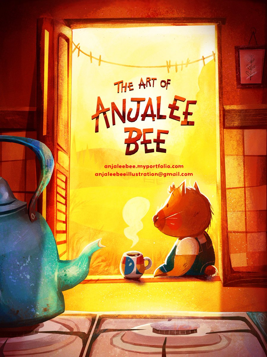 🌼🐝 Anjalee Bee Illustration 🌼🐝 tweet media