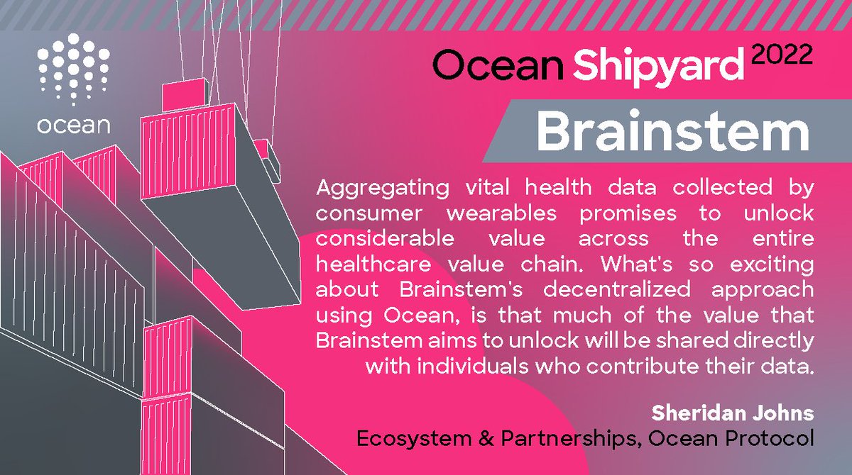oceanprotocol's tweet photo. As the latest Shipyard grantee, how does #BrainstemDigitalHealth ⚕️ revolutionise the usage and monetisation of medical-grade data?
Read the dedicated blog post to find out! 👀🌊
https://t.co/odOpZkvxfV https://t.co/KuLWLg4Kv2