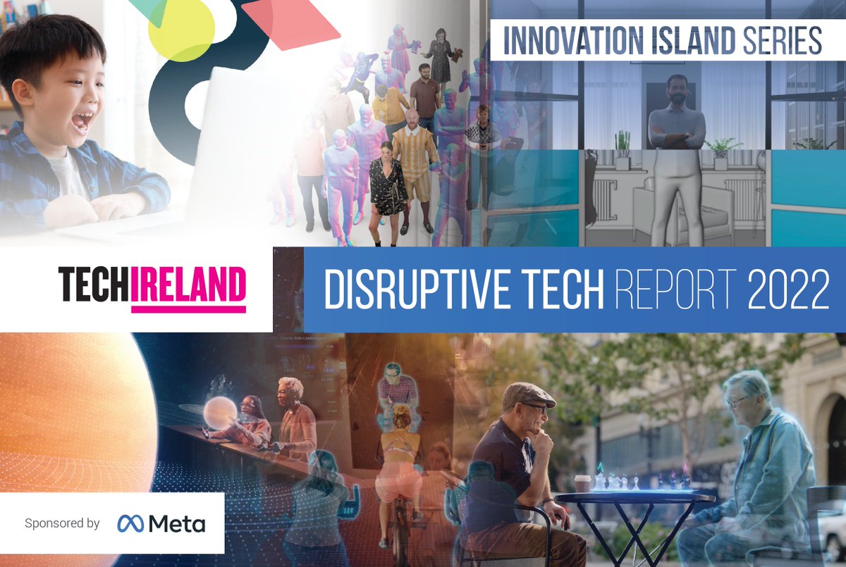 cliveryan's tweet photo. Supporting and engaging in the local business community is really important for us at Meta Ireland and so we are especially delighted to sponsor @TechIreland’s Disruptive Tech Report, as part of their Innovation Island Series.

see:  https://t.co/flHwUEQlRU https://t.co/YSS1Q0fUNz