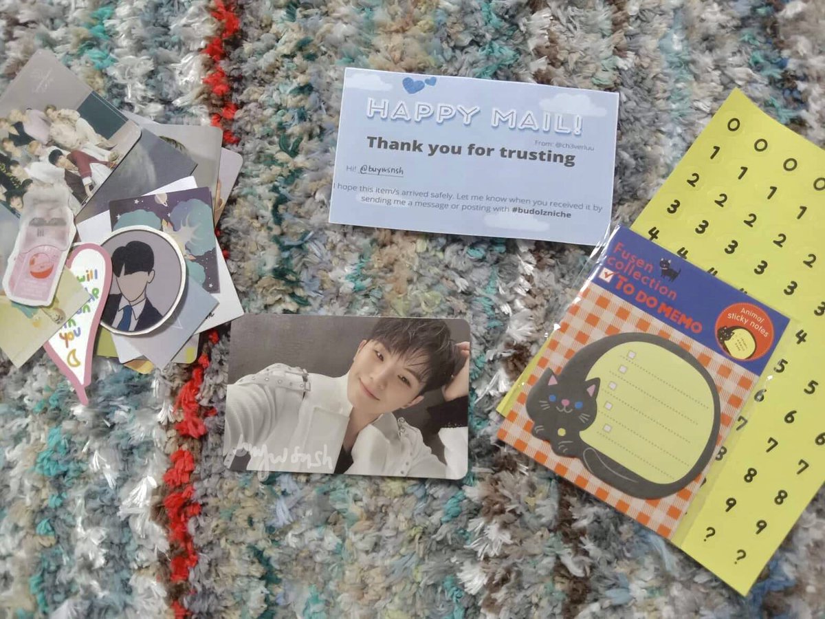 hongnyeongz's tweet photo. β #snshmails
nalunod ako sa freebies? hahah hello po @ch3verluu ! woozi came home safely ^-^ thank you for the secured packaging and smooth transaction βΊοΈ βtil next time! π€ #budolzniche https://t.co/lyDKPl0dVo