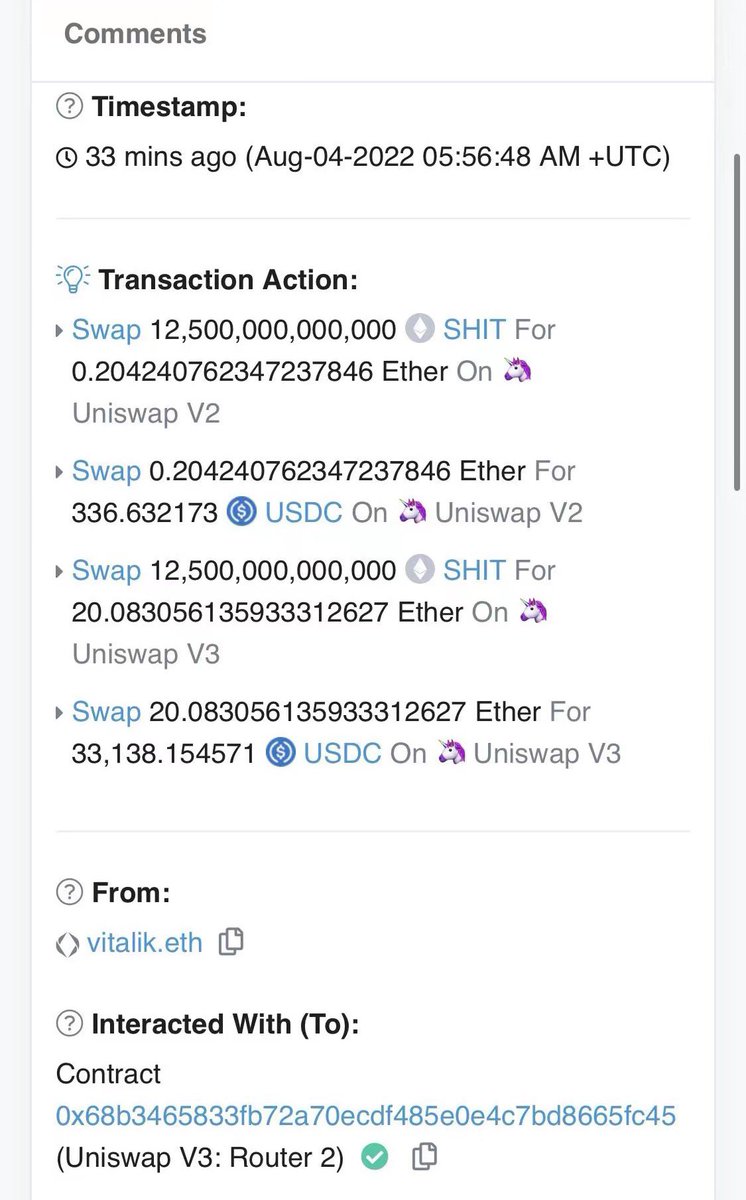 pieceofshit_wtf's tweet photo. Thanks @VitalikButerin for dumping the fucking $SHIT for all the shit heads 

Now more shit heads can get it for a much cheaper price

Hurray!! https://t.co/5CtZEESBNI