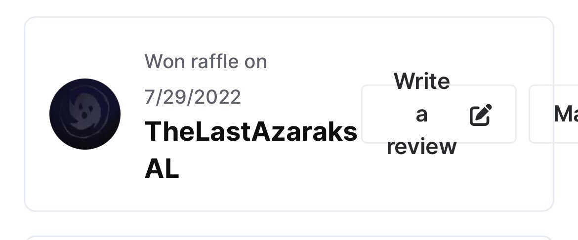 Shev_2000's tweet photo. @TheLastAzaraks Won AL thru Pxn but wallet check says it’s not? Help? @TheLastAzaraks https://t.co/zjx2mBtmOn