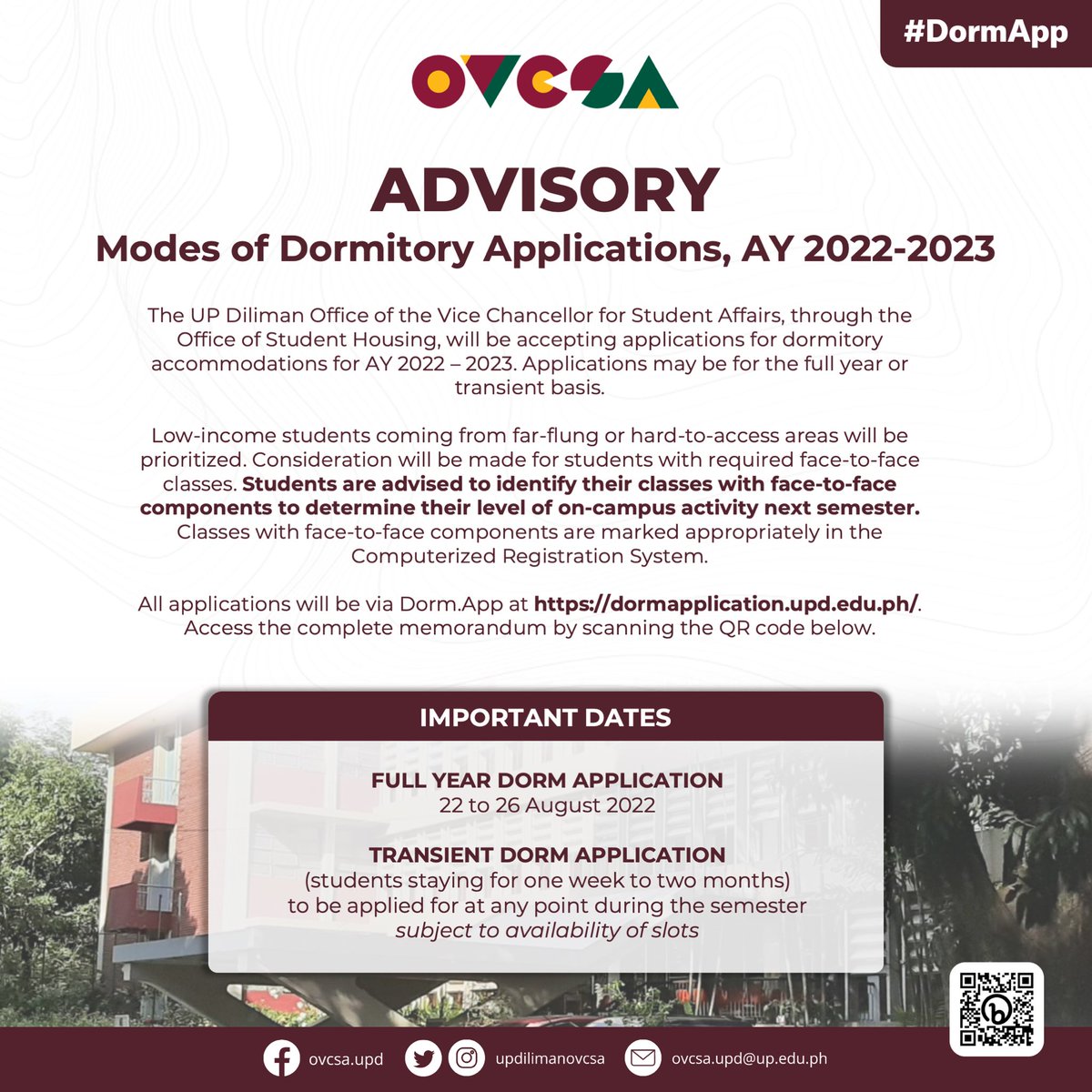 UP Diliman on Twitter "The UP Diliman (UPD) Office of the Vice