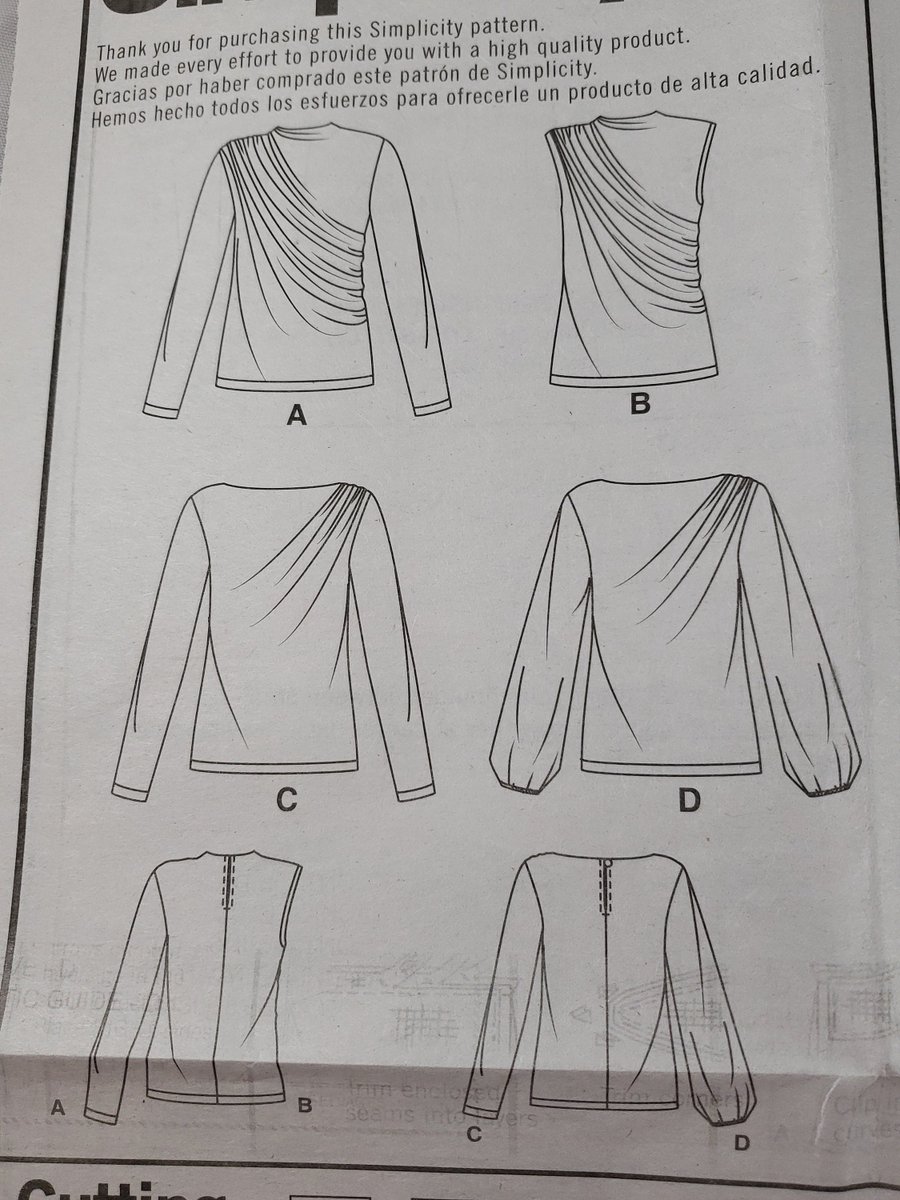 quilts_more's tweet image. Misses Knit Top Simplicity Sewing Pattern S9451, Size 6, 8, 10, 12, 14, Sleeve Options, Pullover, Stretch Knit, Interlock, Jersey, Bamboo tuppu.net/acf99909 #ImagineQuiltsAndMore #Etsy #PuffySleeves