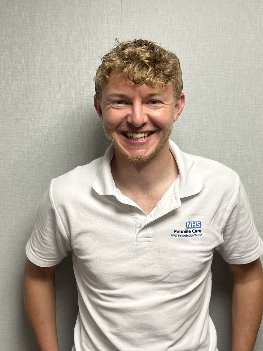 Also at the Meadows ~ This member of staff is always smiling and always ready to support our older persons physio needs <a href="/PennineCareNHS/">Pennine Care NHS FT</a> .. meet <a href="/ChrisRushworth5/">Chris Rushworth</a> invaluable SME on falls prevention #fallsprevention  keen fell runner &amp; new dad!!