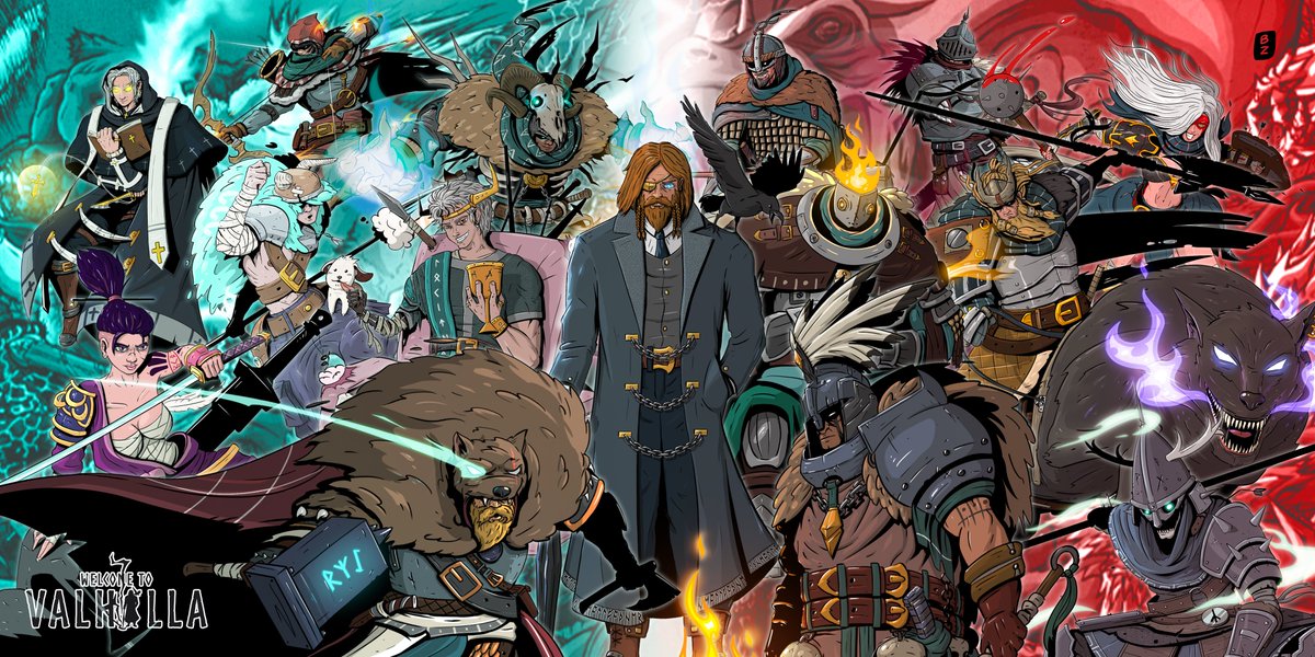 WELCOME TO VALHALLA THE 1ST PHASE
foundation.app/@13OZMU/valhal…

All the characters in collection " Welcome to Valhalla the 1st phase " they are the 1st generation of VALHALLA warrior, every single characters is 100% original.

#welcometovalhalla #Foundation #nftcollectors #NFTdrops