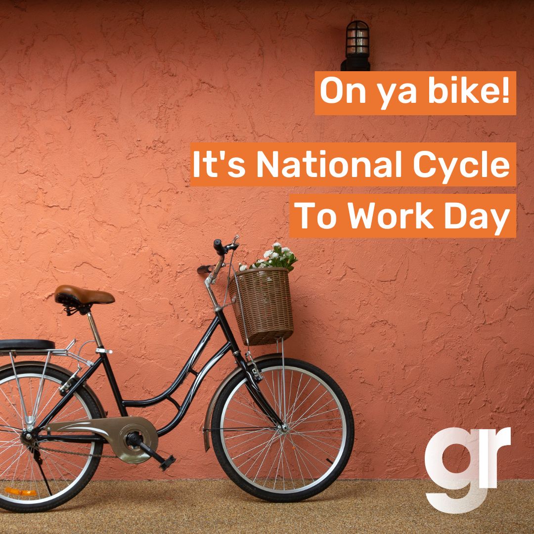 Greenredeem's tweet image. It's #CycleToWork Day! Where possible, ditch the car and public transport and opt to cycle to work instead. Remember to always wear a helmet! 🚲
#NationalCycleToWorkDay #CycleToWorkDay #OnYourBike #SustainableTransport #Cycling #Bike #Commute #Journey #Travel